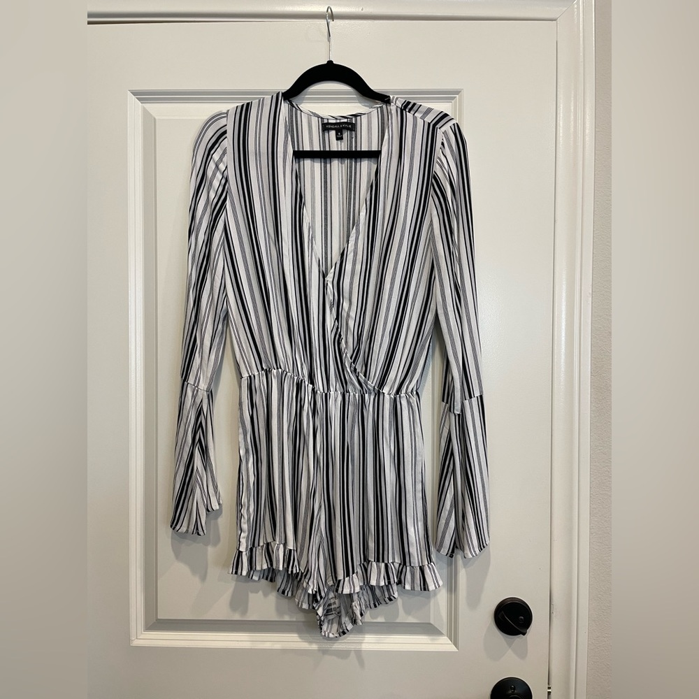 Kendall & Kylie striped romper
